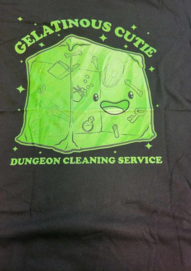 Gelatinous Cube Dungeon Monster T-Shirt