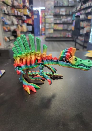 Articulating Stegosaurus Skeleton