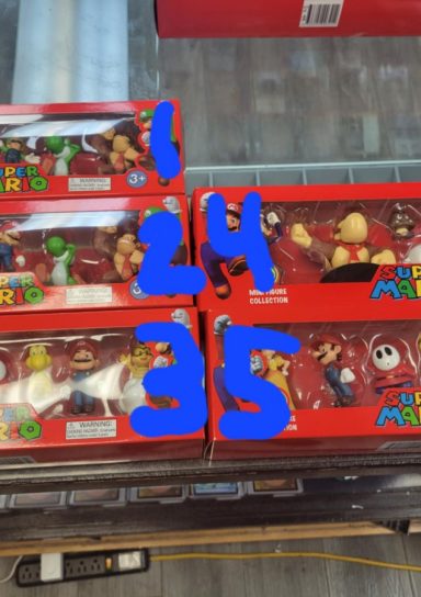 Super Mario Mini Figure Collection Assortments