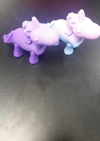 Articulating Crochet Unicorn