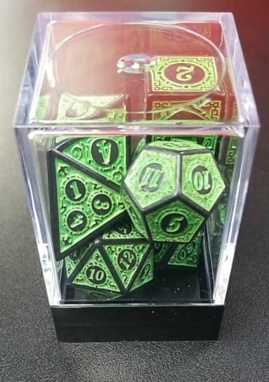 Green Leyline Dice Set