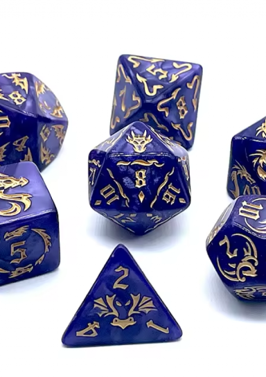 Pearl Dragon Dice