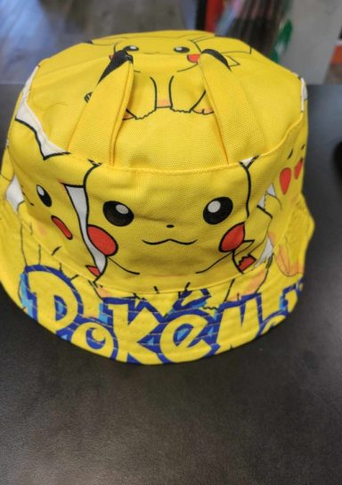 Youth Pikachu Bucket Hat W/Ears