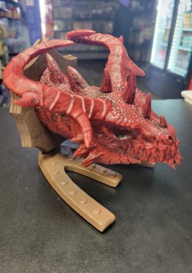 Red Dragon Bust