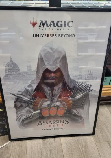 Magic the Gathering Assassin’s Creed Foil Poster