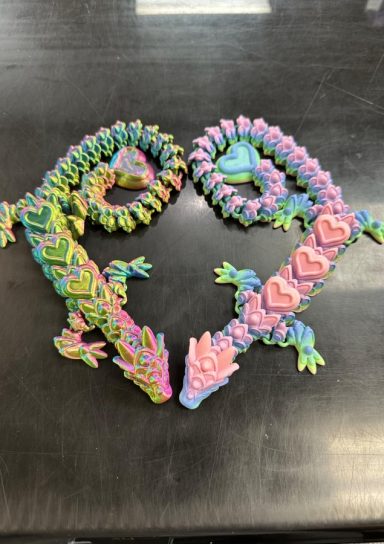 Articulating Dragon – Adult Valentines Dragon