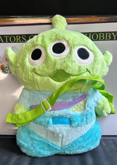 Stuffed Alien Backpack