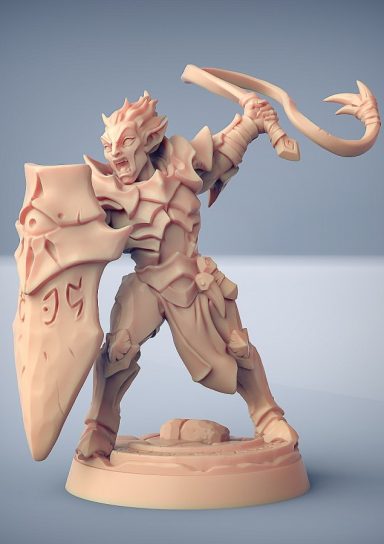 Ashen Alfar Inquisitor A (No Helmet)-28mm