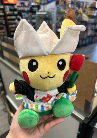 Flower Pikachu Stuffy