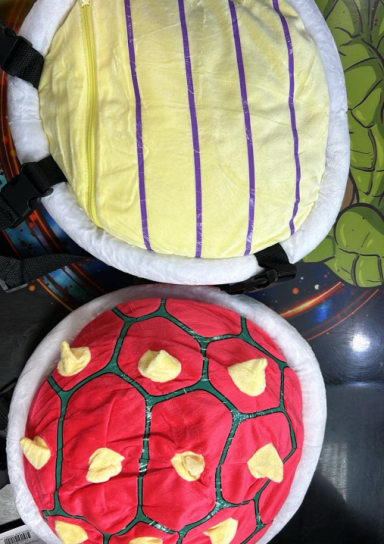 Stuffed Red Shell Backpack