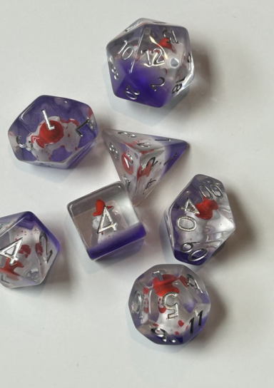Smiling Specter RPG Dice Set