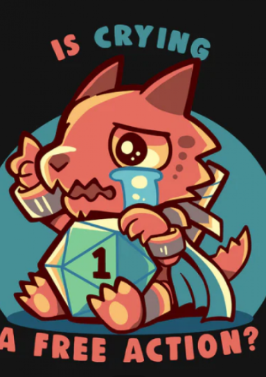 Old RPG Epic Character Shirt