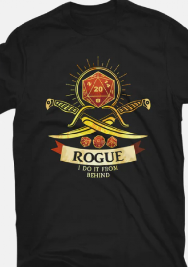 Rogue D20 Shirt
