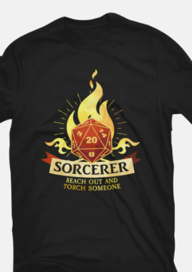 Sorcerer D20 Shirt