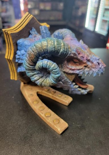 Blue Dragon Bust