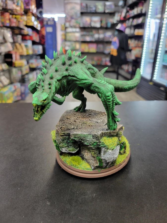 Green Monster Statue