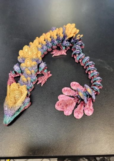 Articulating Dragon – Peacock Dragon