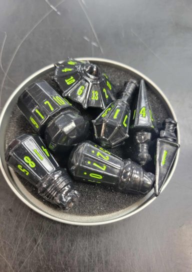 Demo Alien Dice Set