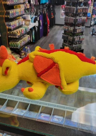 Crochet Flame Dragon