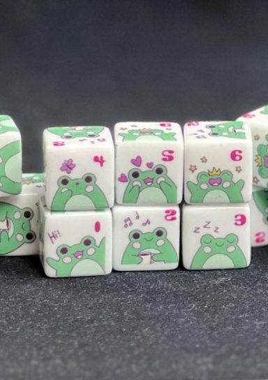 Frog D6 Cube