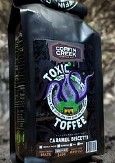 Toxic Toffee – Caramel Biscotti (Grounds)