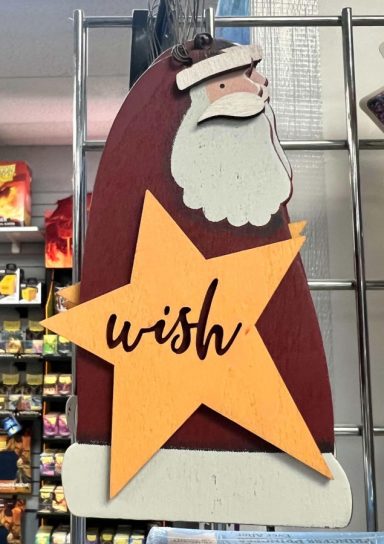 “Wish” Santa Ornament – 2024 Main Street Ornament Hunt